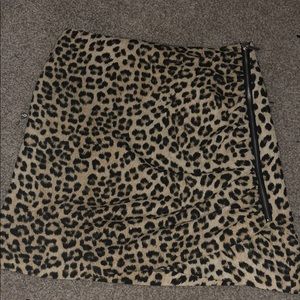 Cheetah mini skirt Zara